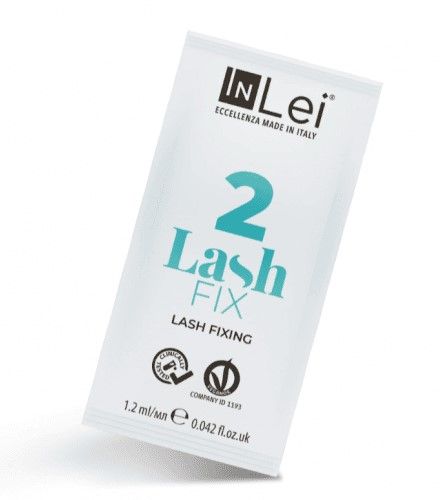 Photo InLei® LASH FIX 2 - Состав для ресниц, 1,2 мл