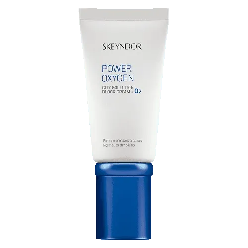 Photo Skeyndor Power Oxygen - Revitalising Face Cream - Крем с Кислород и Блокатор за Градско Замърсяване