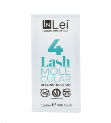 Photo InLei® Молекулярная реконструкция ресниц и бровей "LASH MOLECULAR 4 RECONSTRUCTION", Объем: 1,2мл