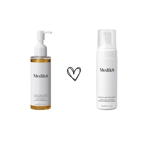 Photo Medik8 Комплект Двойно Почистване (сет от 2 продукта)