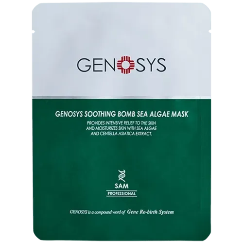 Photo Genosys Soothing Bomb Sea Algae - Маска за лице