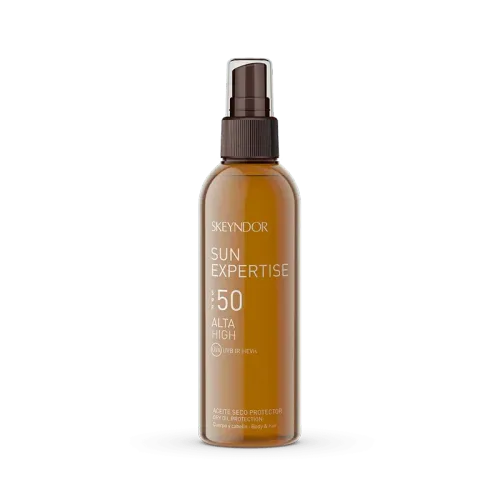 Photo Skeyndor Sun Expertise – Protective Dry Oil SPF 50 - Сухо Масло Спрей Протектор SPF 50