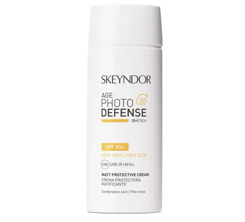Photo Skeyndor Age Photo Defence - Matt Protective Cream - Матирующий защитный крем SPF50+
