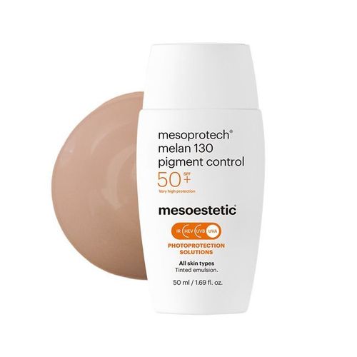 Photo Mesoestetic Mesoprotech Melan 130 Pigment Control - Тонированное солнцезащитное средство